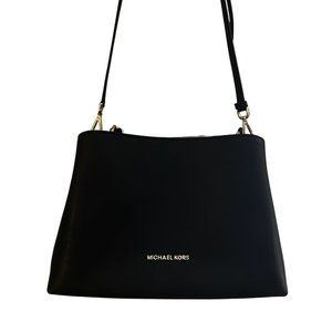 Michael Kors Black Medium Satchel Shoulder Bag